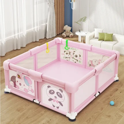 بار دي جو (150x180 سم) مع حاجز أمان - وردي